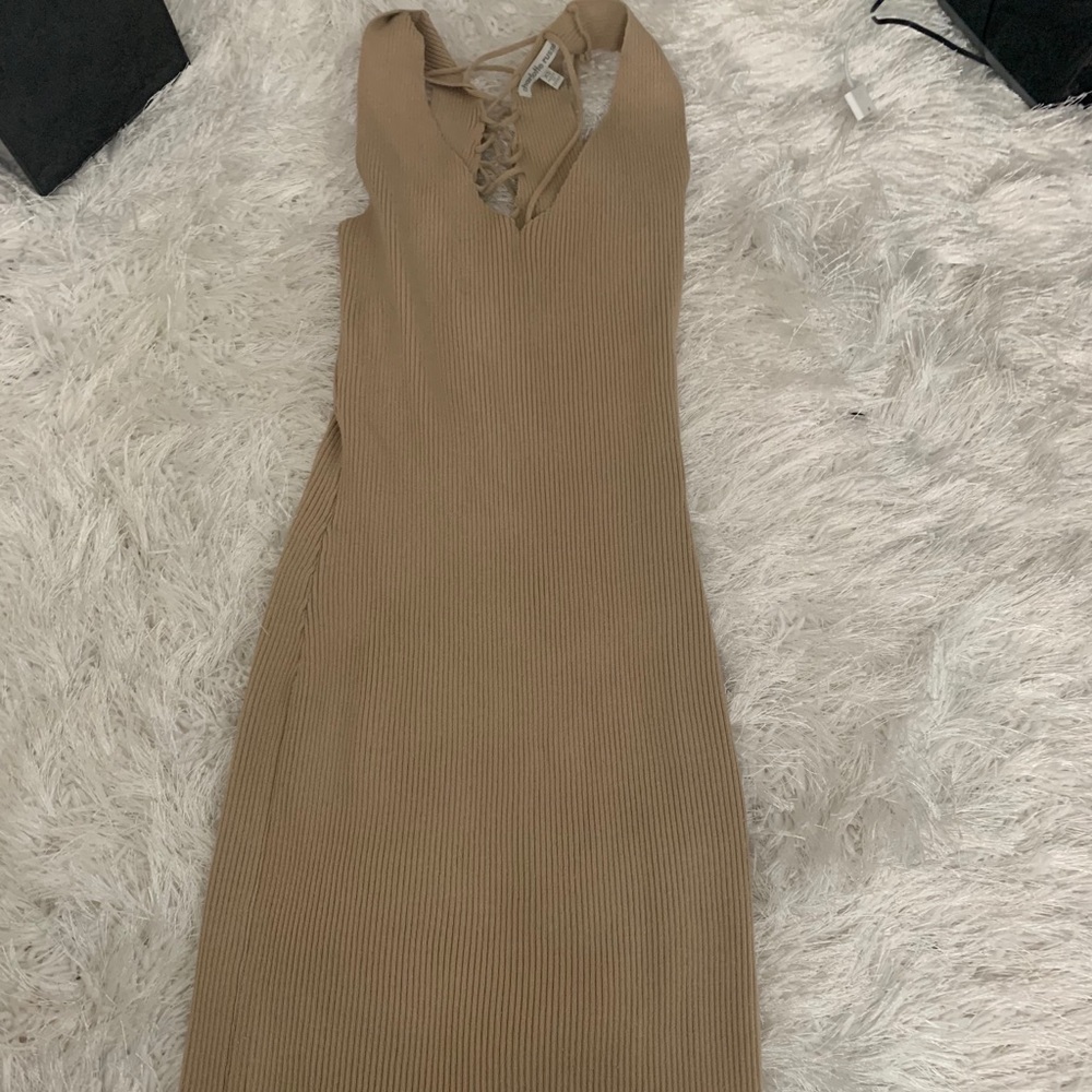 Tan dress
